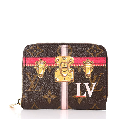Louis Vuitton Monogram Summer Trunks Zippy Coin Purse 1 of 8