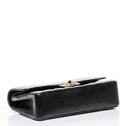 Chanel Caviar Quilted Medium Double Flap Black 4 of 8