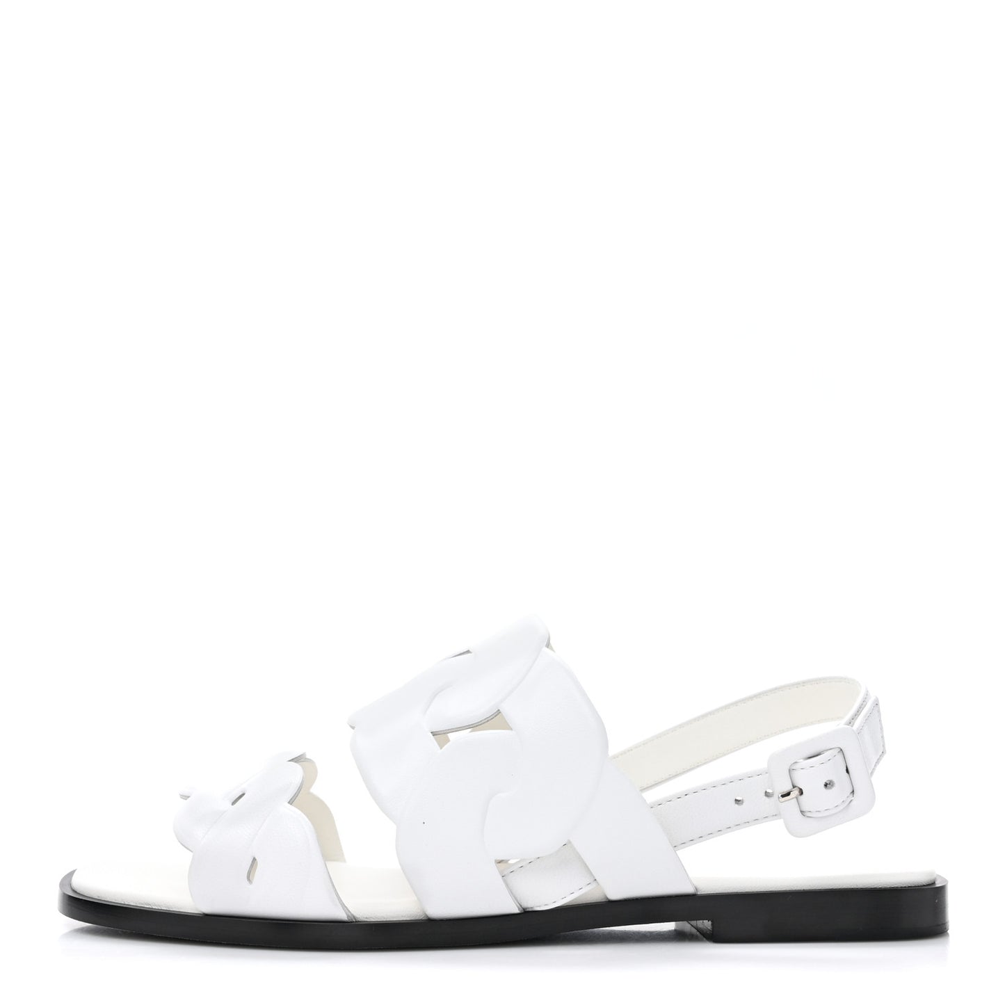 Nappa Womens Grace Sandals 36.5 White