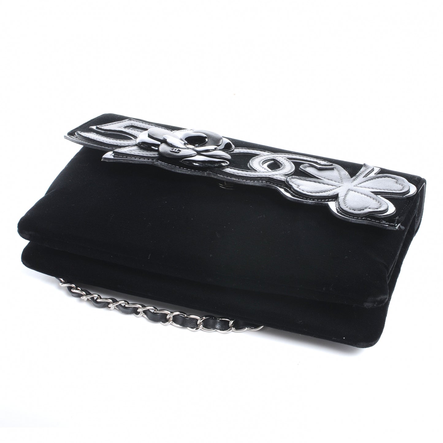 Velvet Precious Symbols Flap Black