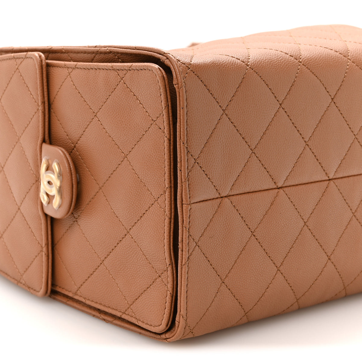 Chanel Caviar Quilted Medium Chanel 25 Handbag Brown 10 of 12