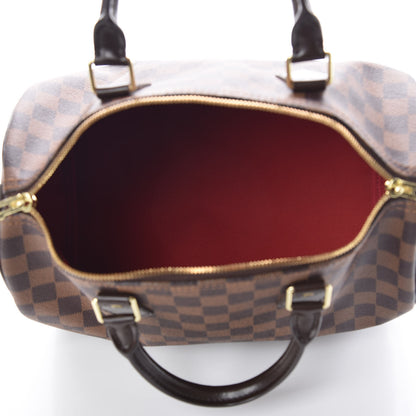 Louis Vuitton Damier Ebene Speedy Bandouliere 30 8 of 10