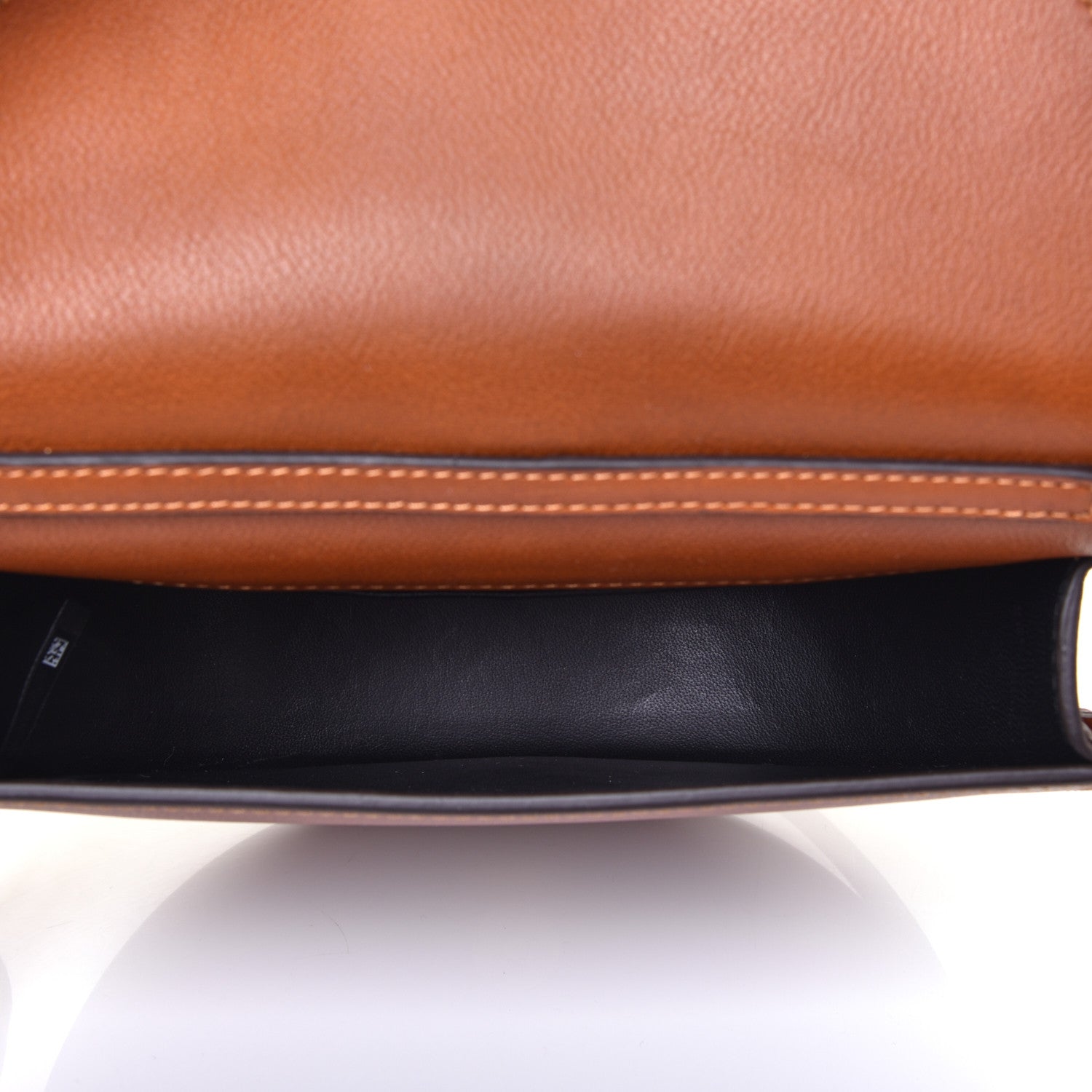 Chloe Calfskin Small Nile Bracelet Minaudiere Bag Caramel 5 of 11