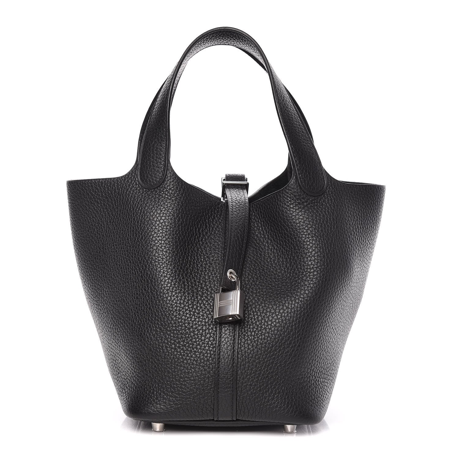 Hermes Taurillon Clemence Picotin Lock 18 PM Black 1 of 10
