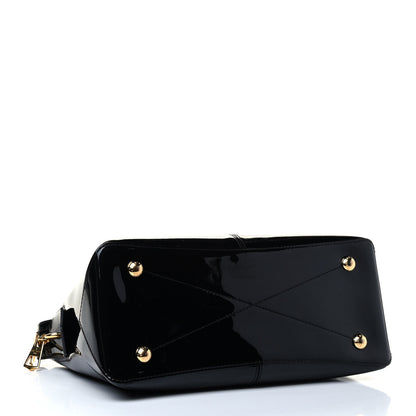 Louis Vuitton Patent Calfskin Miroir Tote Black 3 of 4