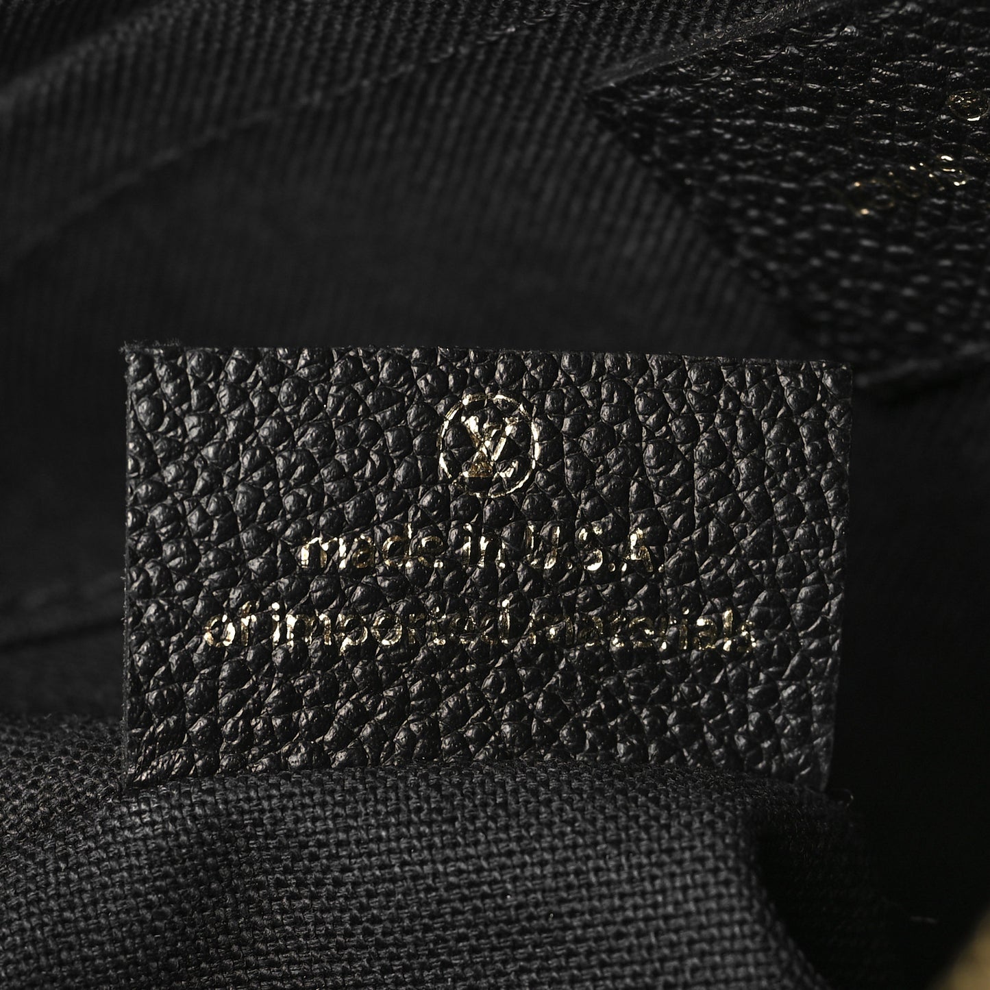 Monogram Pallas Clutch Black