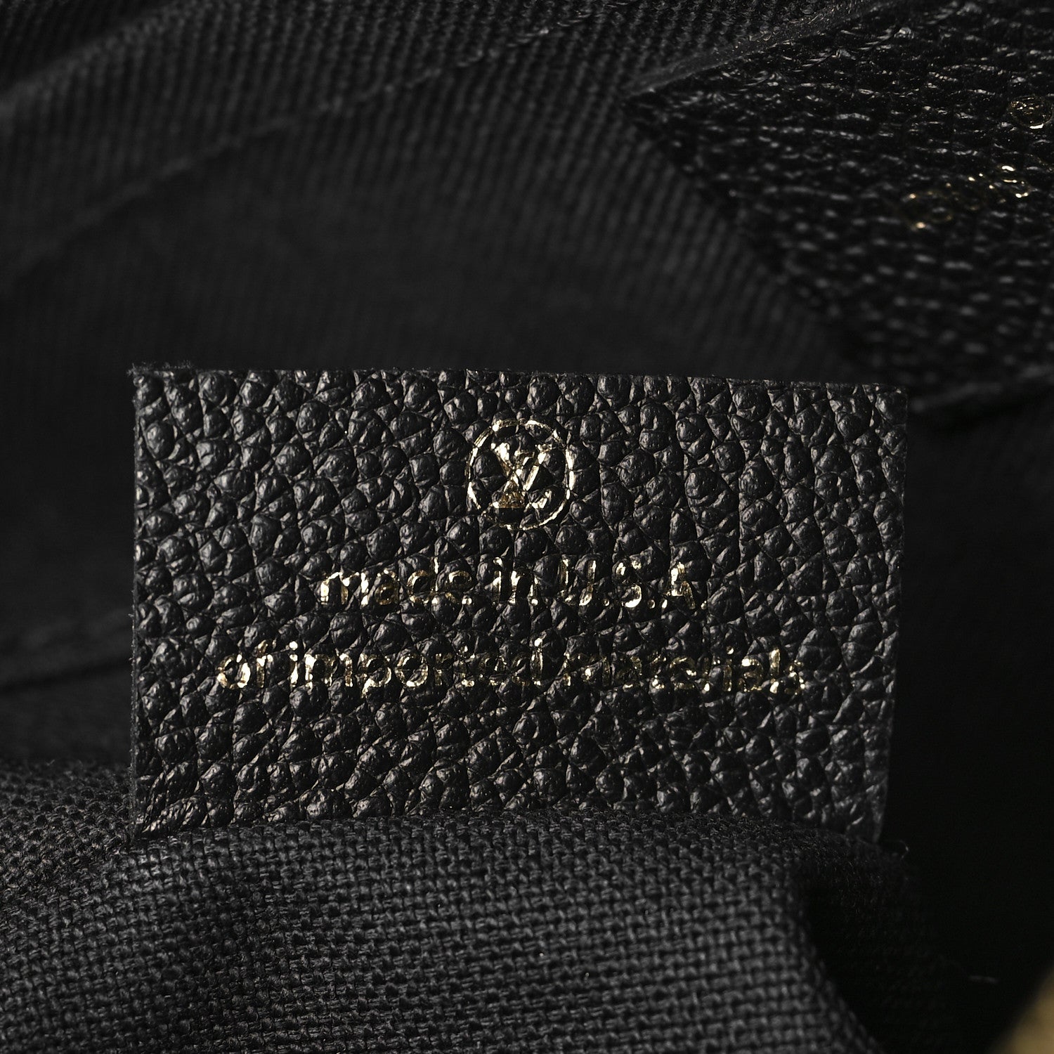 Louis Vuitton Monogram Pallas Clutch Black 7 of 9