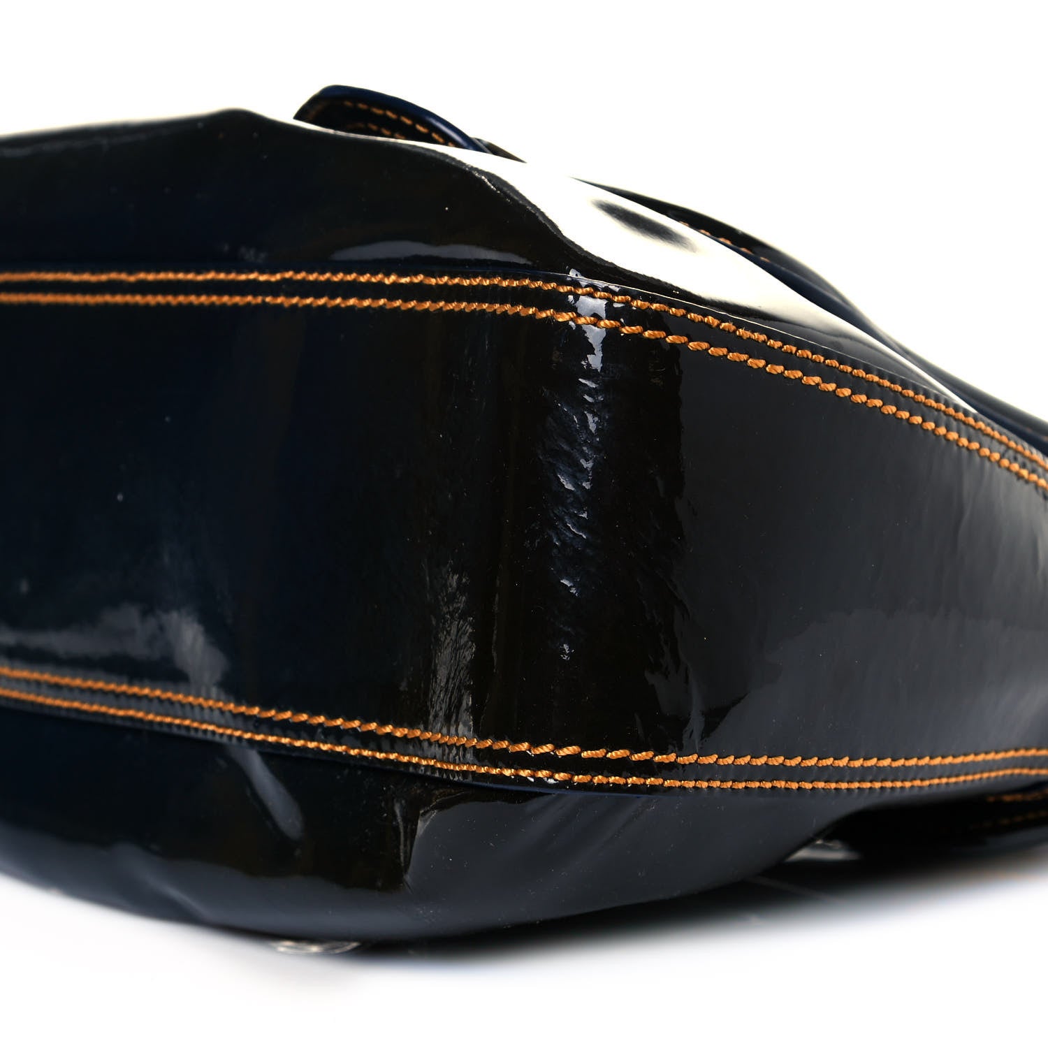 Fendi Patent B Bag Navy 10 of 15
