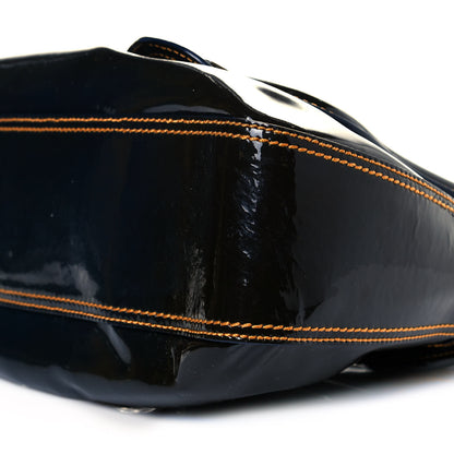 Fendi Patent B Bag Navy 10 of 15