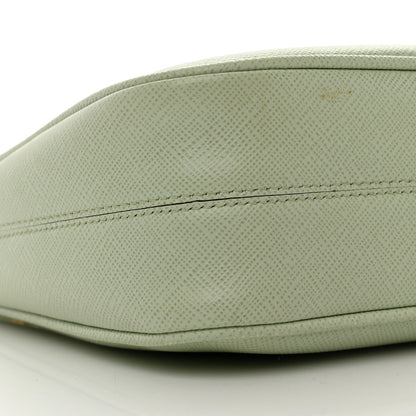Prada Saffiano Lux Re-Edition 2005 Shoulder Bag Acqua 9 of 10