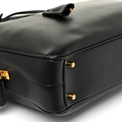 Prada Saffiano Lux Bauletto Black 5 of 13
