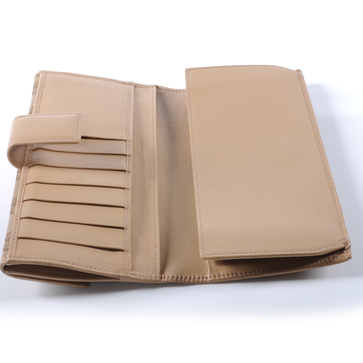 Monogram Metal Bar Continental Wallet