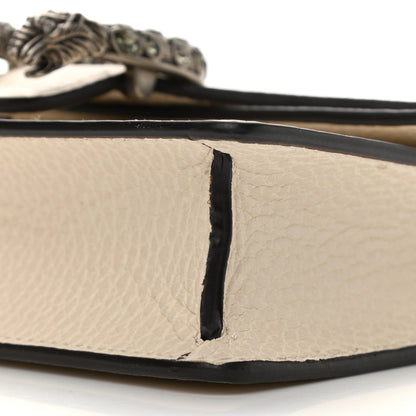 Gucci Dollar Calfskin Crystal Super Mini Dionysus Shoulder Bag Mystic White Black Diamond 9 of 10