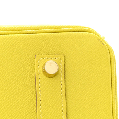 Hermes Epsom Birkin 35 Lime 11 of 13