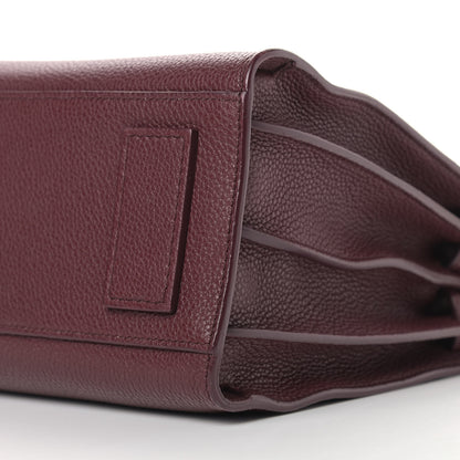 Saint Laurent Grained Calfskin Baby Sac De Jour Souple Rouge Legion 9 of 9
