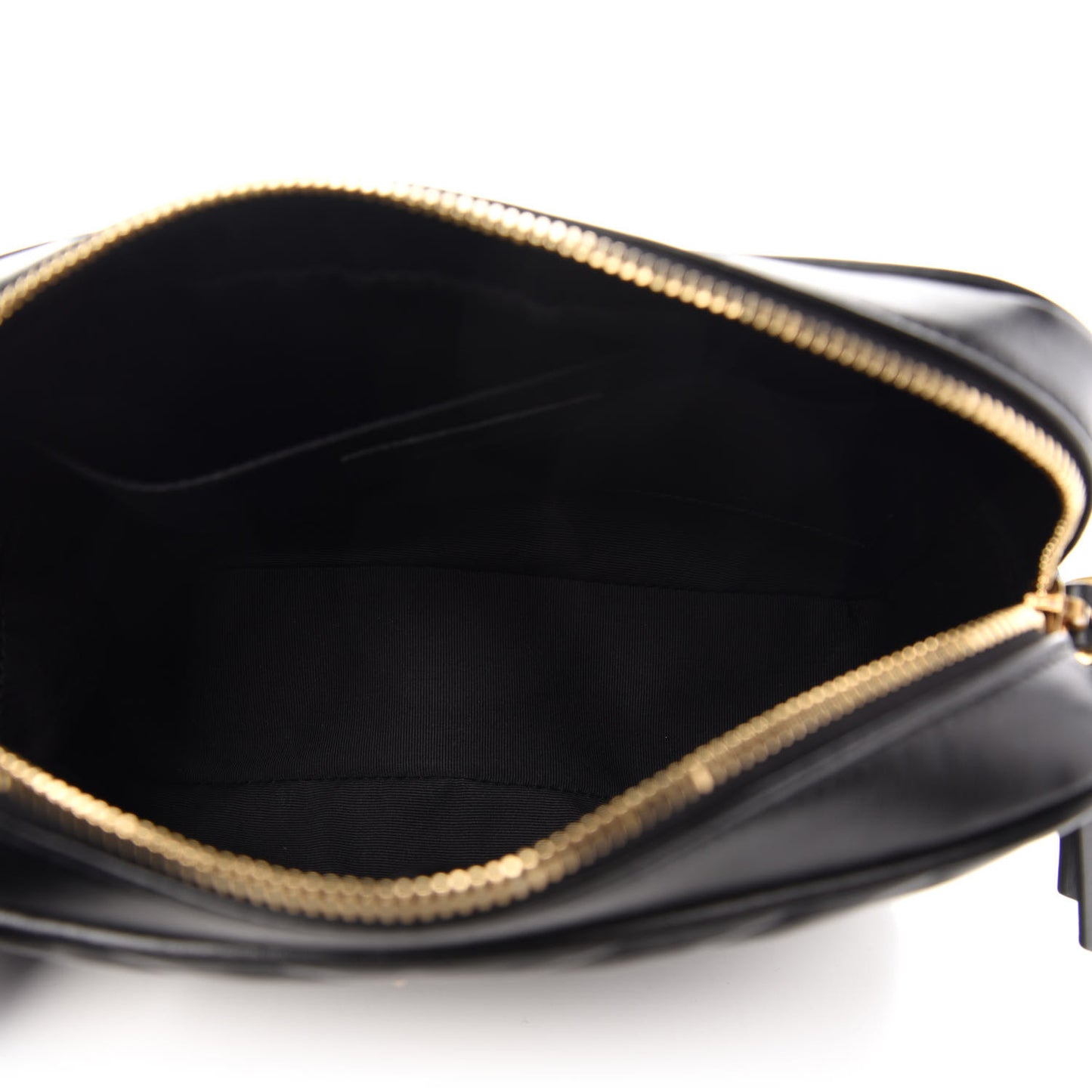 Calfskin Matelasse Monogram Lou Camera Bag Black