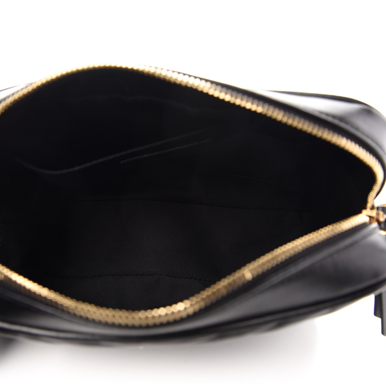 Saint Laurent Calfskin Matelasse Monogram Lou Camera Bag Black 5 of 10