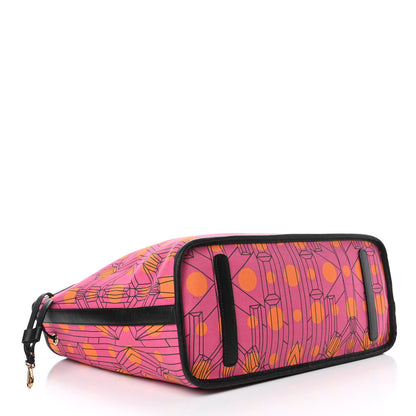 MCM Visetos Medium Reversible Liz Shopper Tote Pink 7 of 8