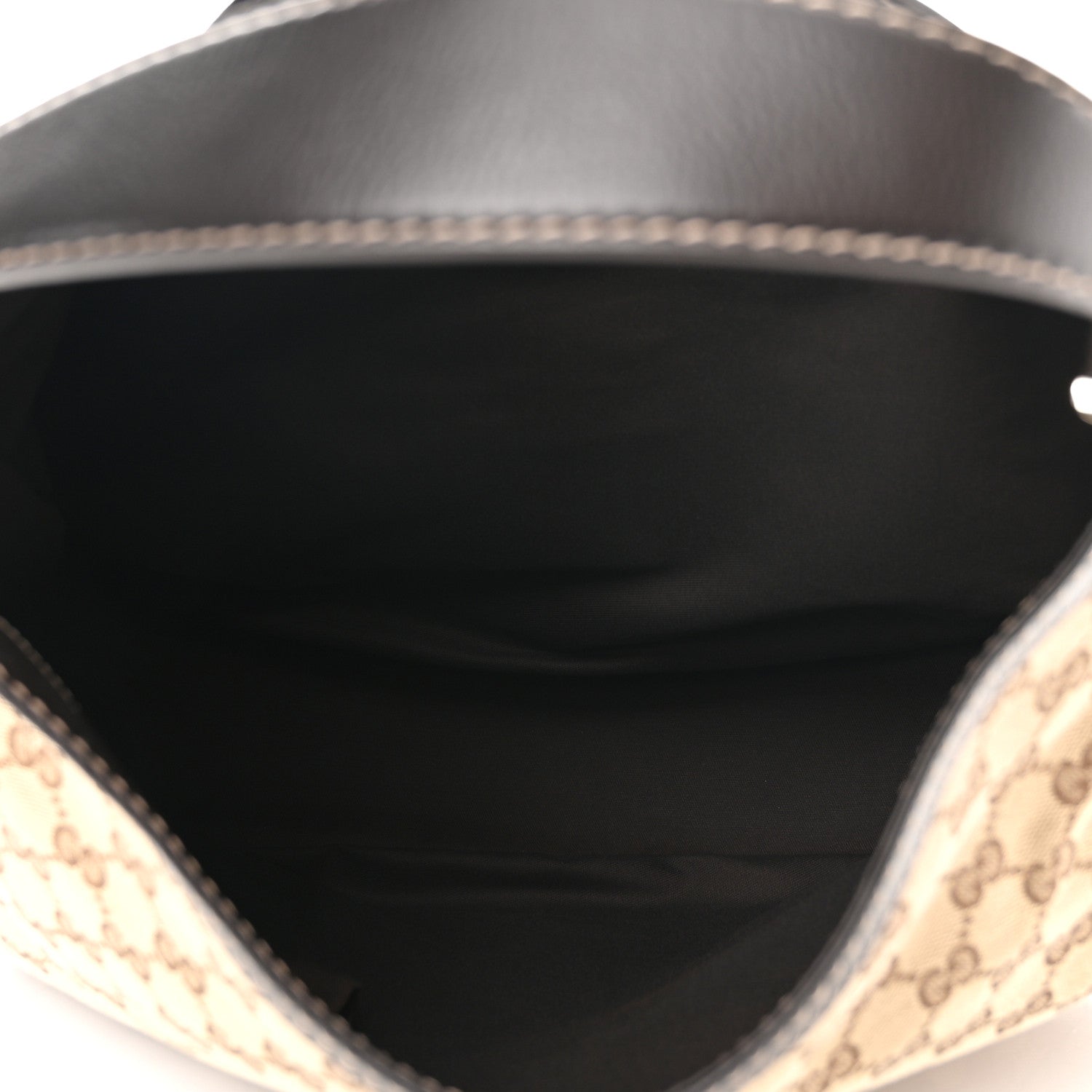 Gucci Monogram Large New Ladies Web Hobo Dark Brown 5 of 11