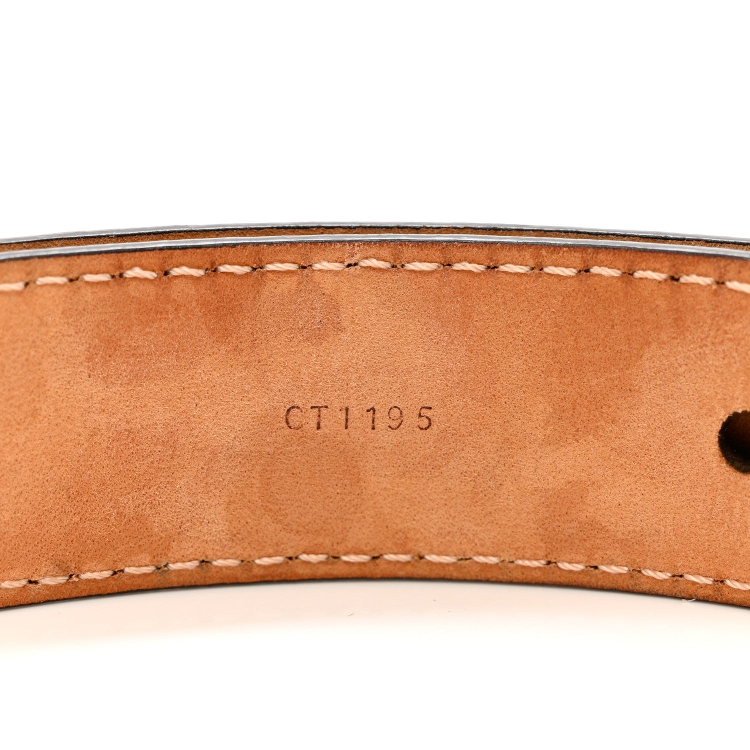 Louis Vuitton Mini Monogram 25mm LV Initiales Belt 80 32 4 of 7