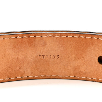 Louis Vuitton Mini Monogram 25mm LV Initiales Belt 80 32 4 of 7