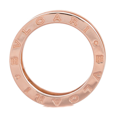 Bulgari 18K Rose Gold B.Zero1 Legend Three-Band Ring 57 8 3 of 5