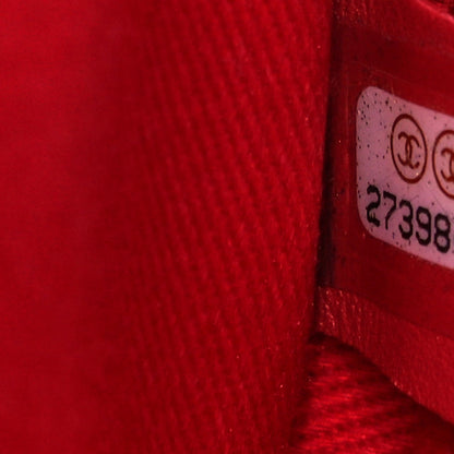 Chanel Grained Calfskin Quilted Waist Bag Red 7 of 9