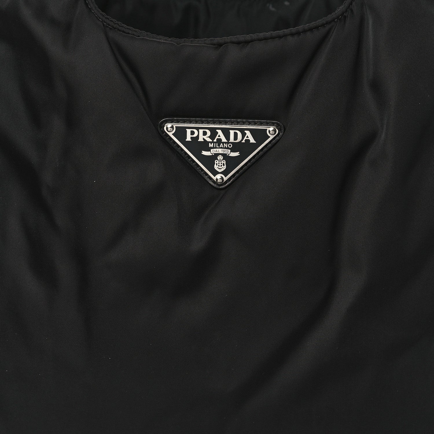 Prada Re-Nylon Soft Padded Large Tote Bag Black 8 of 13