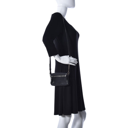 Burberry Grain Calfskin Mini Crossbody Bag Black 2 of 13