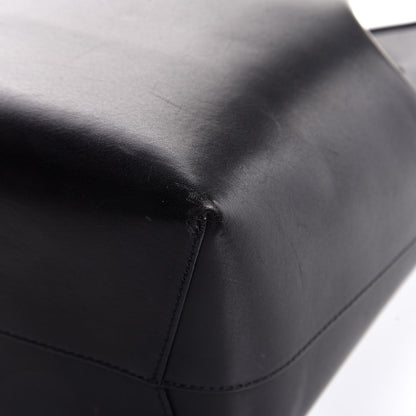 Mansur Gavriel Vegetable Tanned Calfskin Bucket Bag Black Flamma 9 of 11