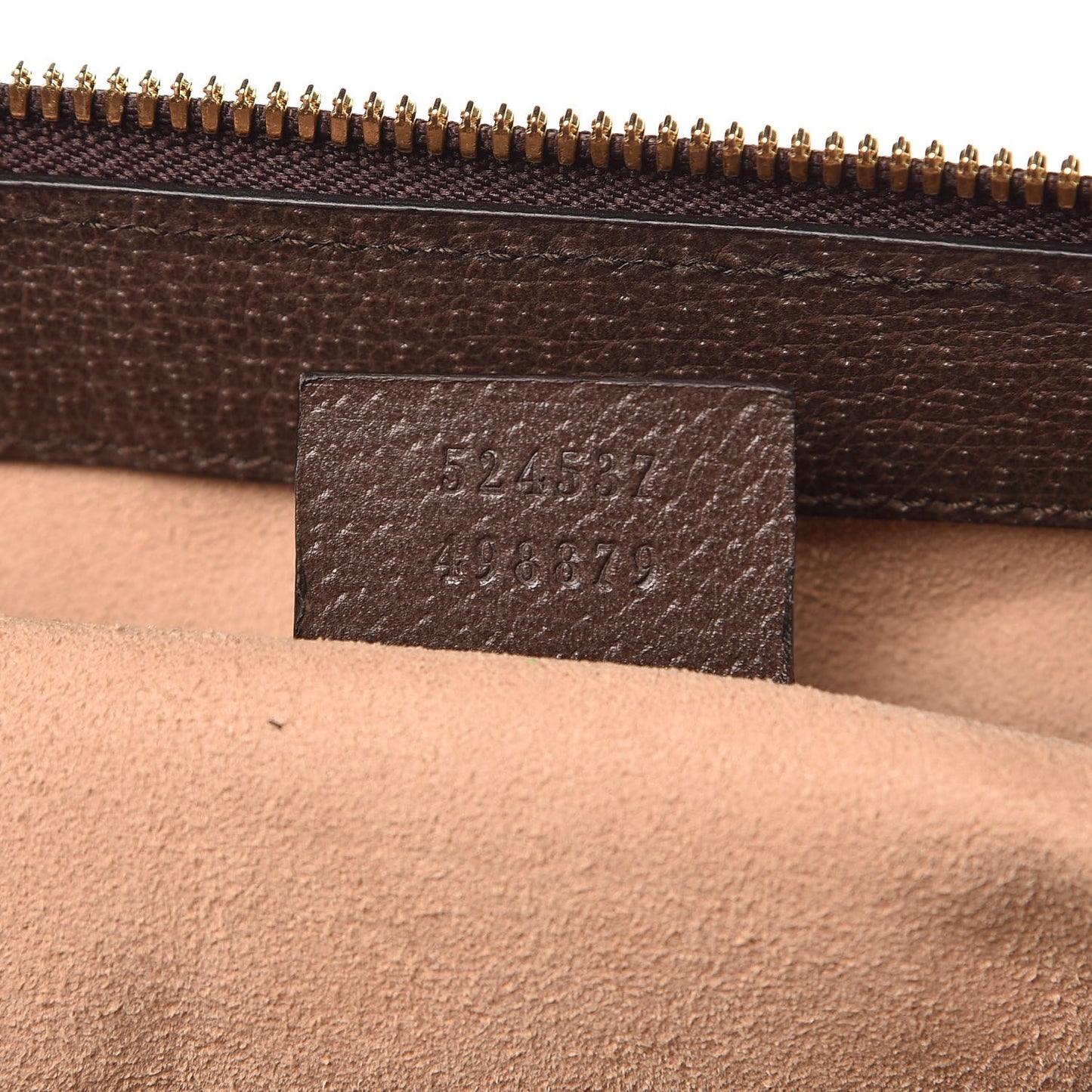 GG Supreme Monogram Web Medium Ophidia Tote Bag Brown