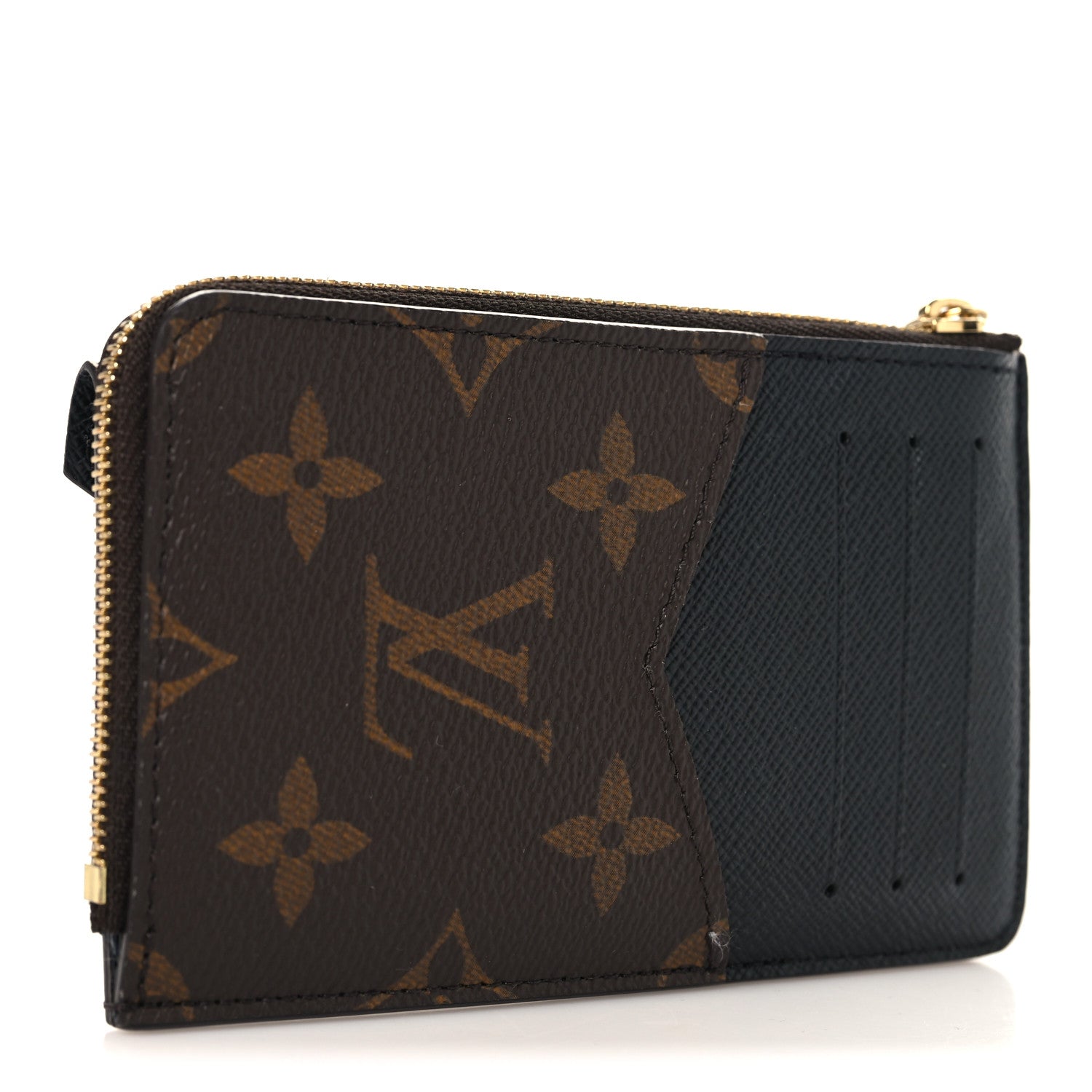 Louis Vuitton Monogram Recto Verso Card Holder Black 3 of 7