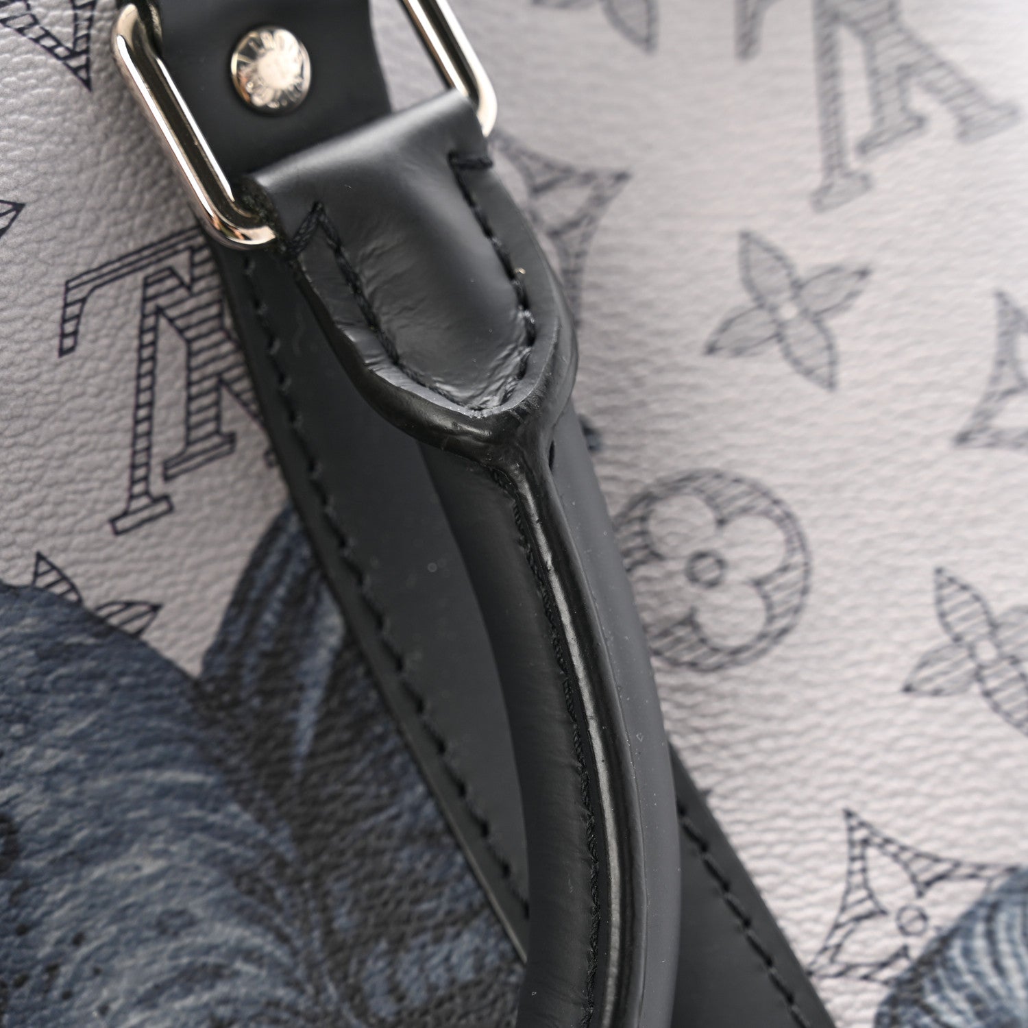 Louis Vuitton Savane Monogram Elephant Chapman Keepall Bandouliere 45 Dune 12 of 12