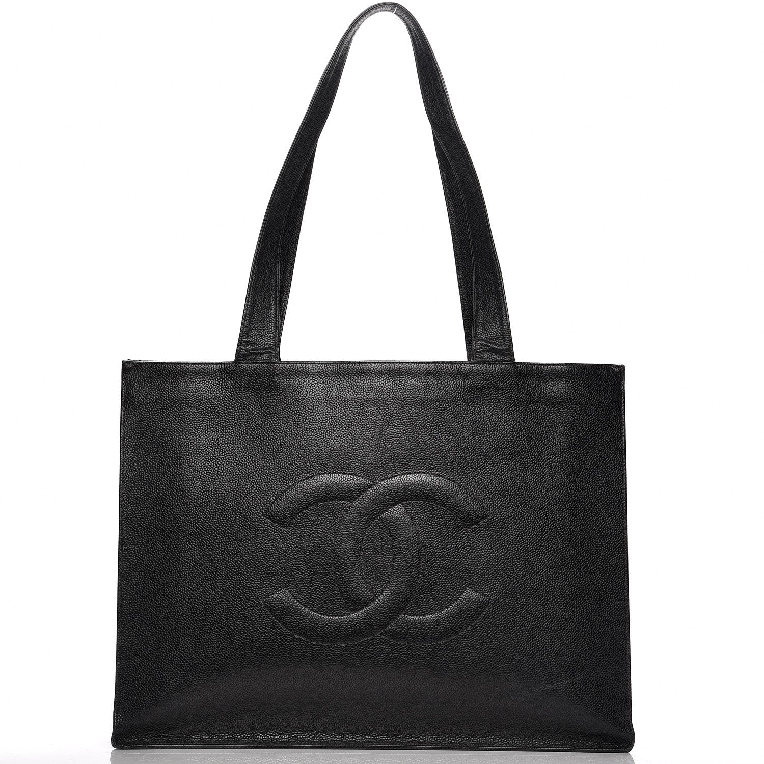 Chanel Caviar CC Tote Black 1 of 9
