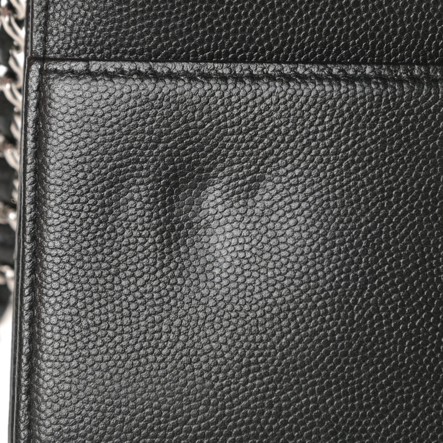 Chanel Caviar Sevruga Wallet On Chain WOC Black 12 of 14