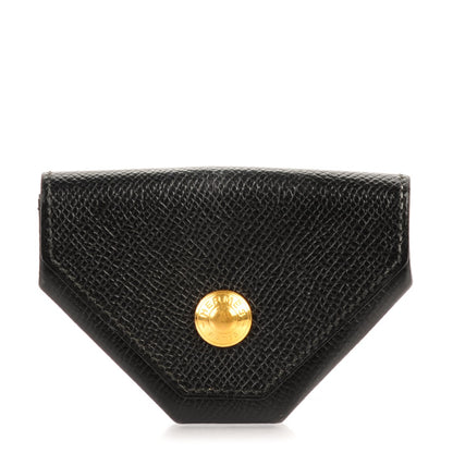 Hermes Courchevel Le 24 Coin Purse Black 1 of 9