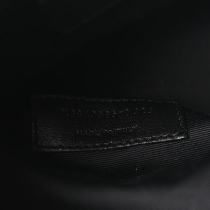 Saint Laurent Lambskin Carre Quilted Small Cassandre Bucket Bag Black 7 of 10