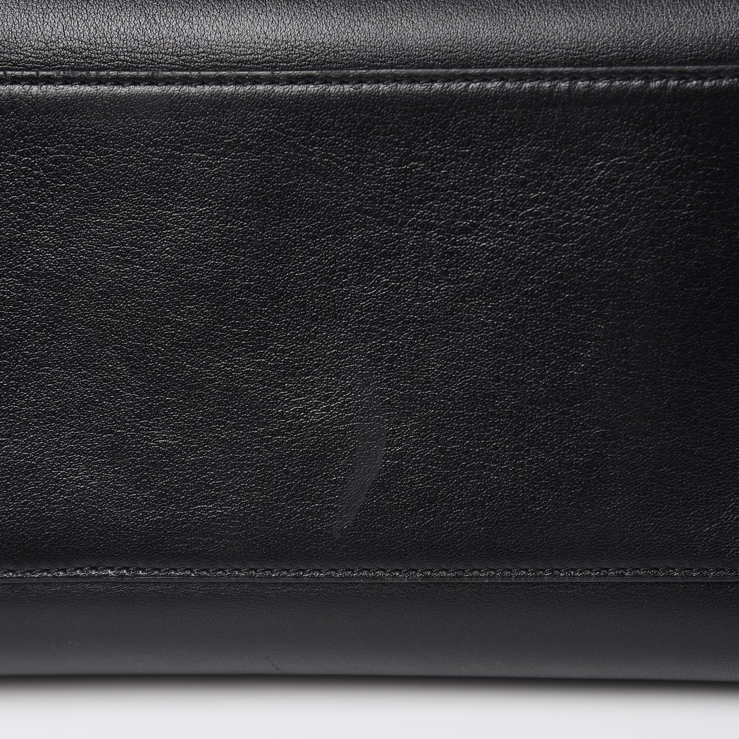 Smooth Calfskin Small Monogram Cabas Black