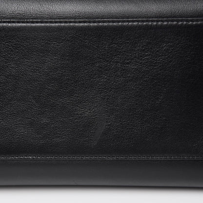 Saint Laurent Smooth Calfskin Small Monogram Cabas Black 9 of 11