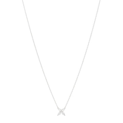 Tiffany Platinum Diamond Small Victoria Necklace 1 of 5