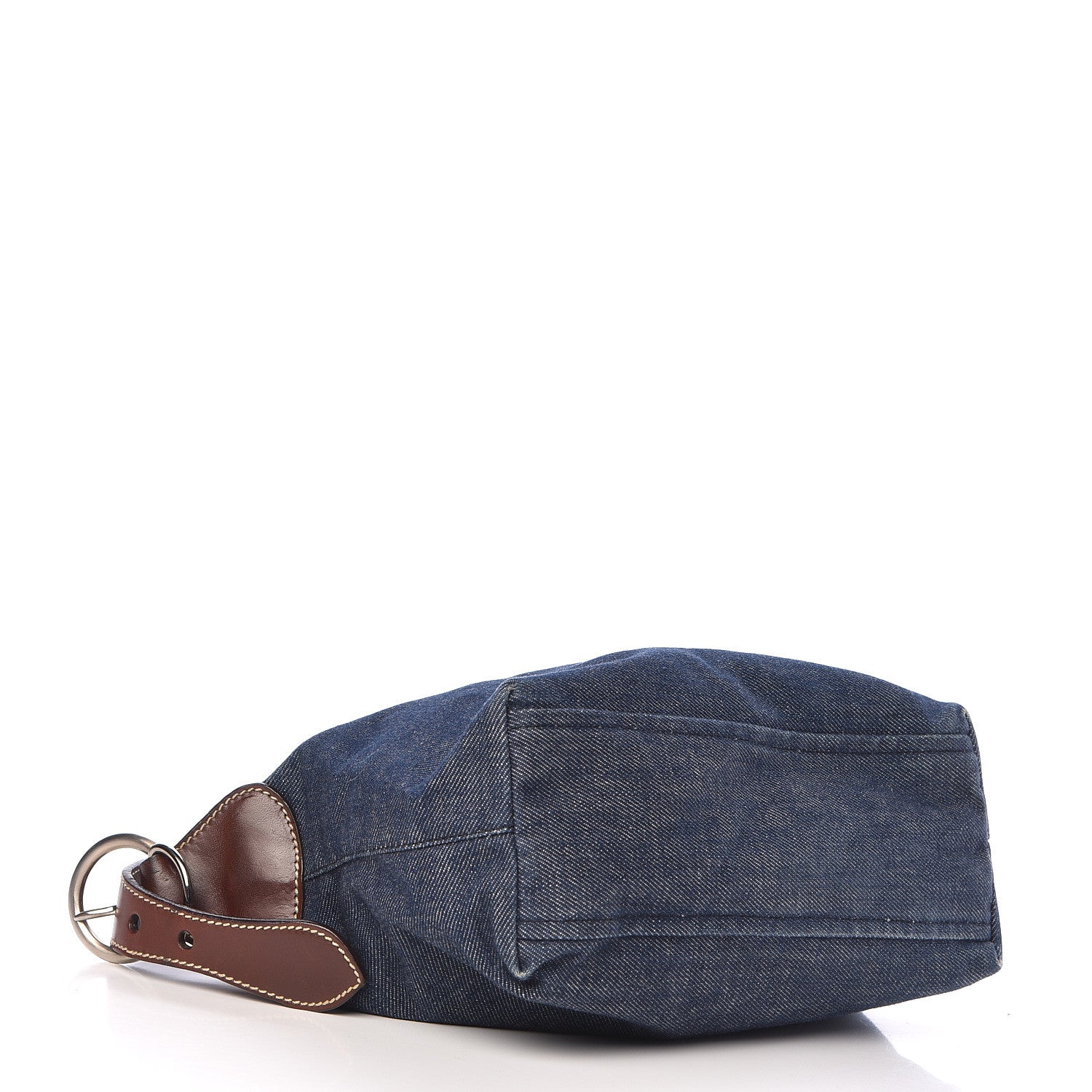 Prada Denim Shoulder Bag Avio 5 of 12