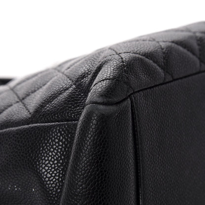 Chanel Caviar Quilted Grand Shopping Tote GST Black 17 of 21