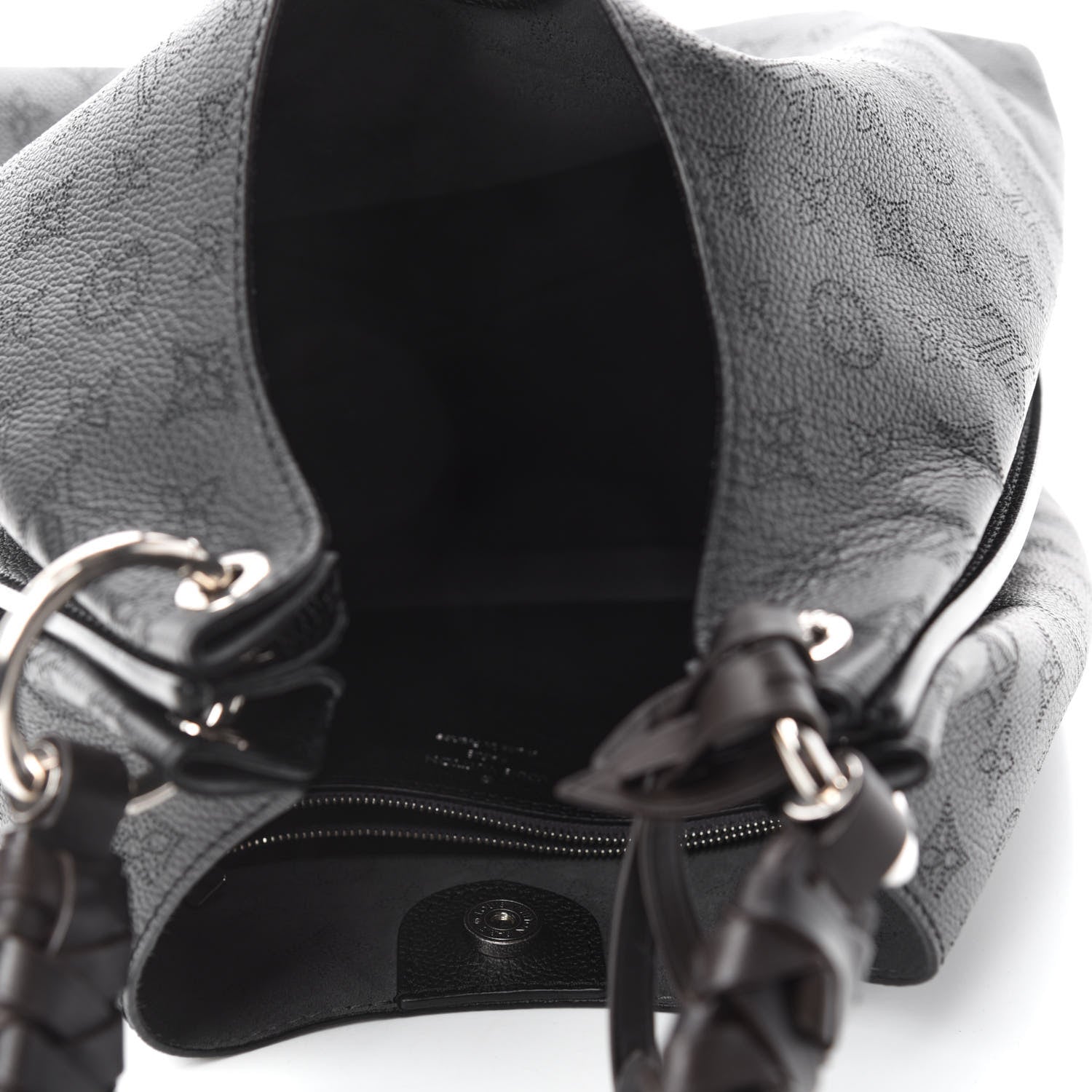 Louis Vuitton Mahina Carmel Hobo Black 5 of 10