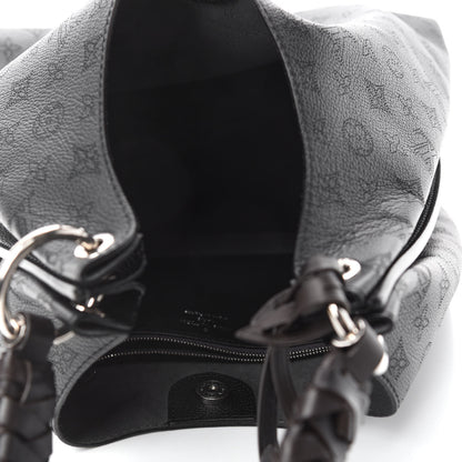 Louis Vuitton Mahina Carmel Hobo Black 5 of 10