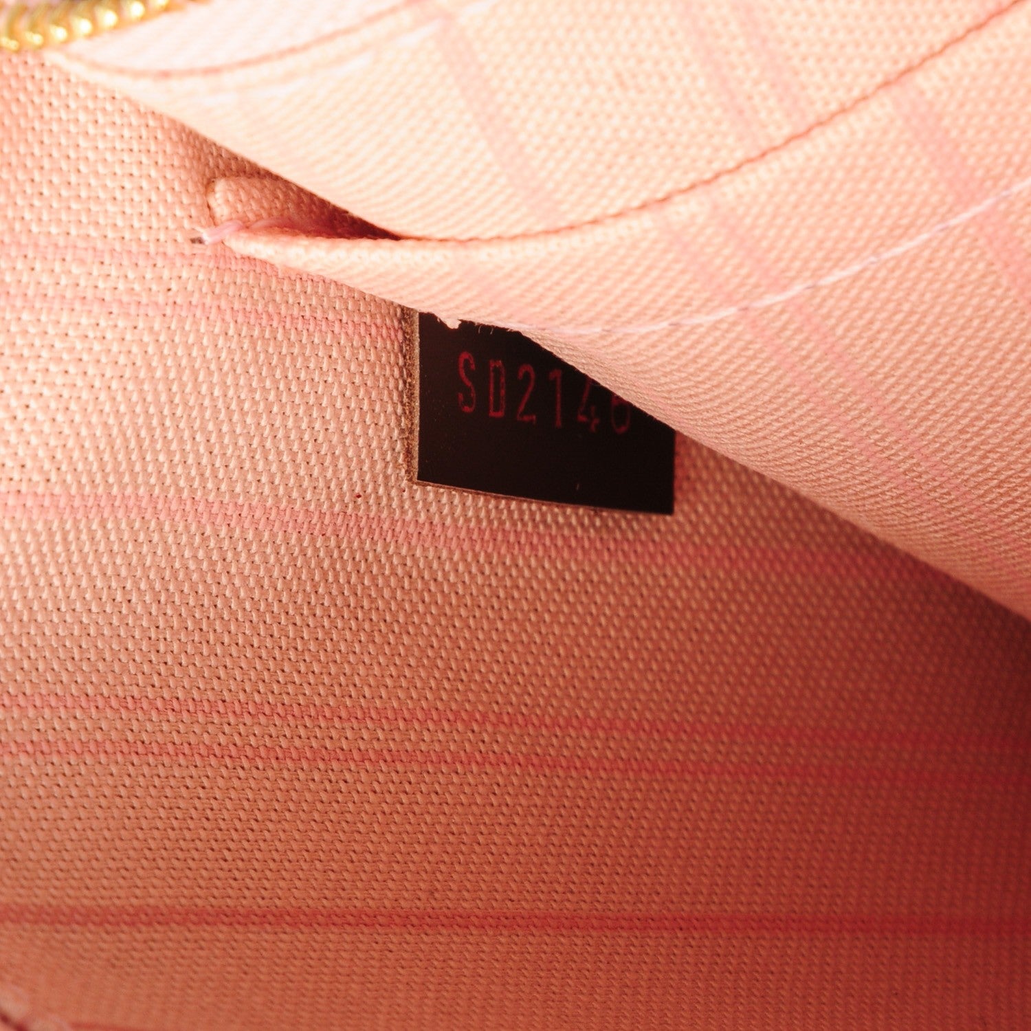 Louis Vuitton Damier Ebene Neverfull MM GM Pochette Rose Ballerine 7 of 8