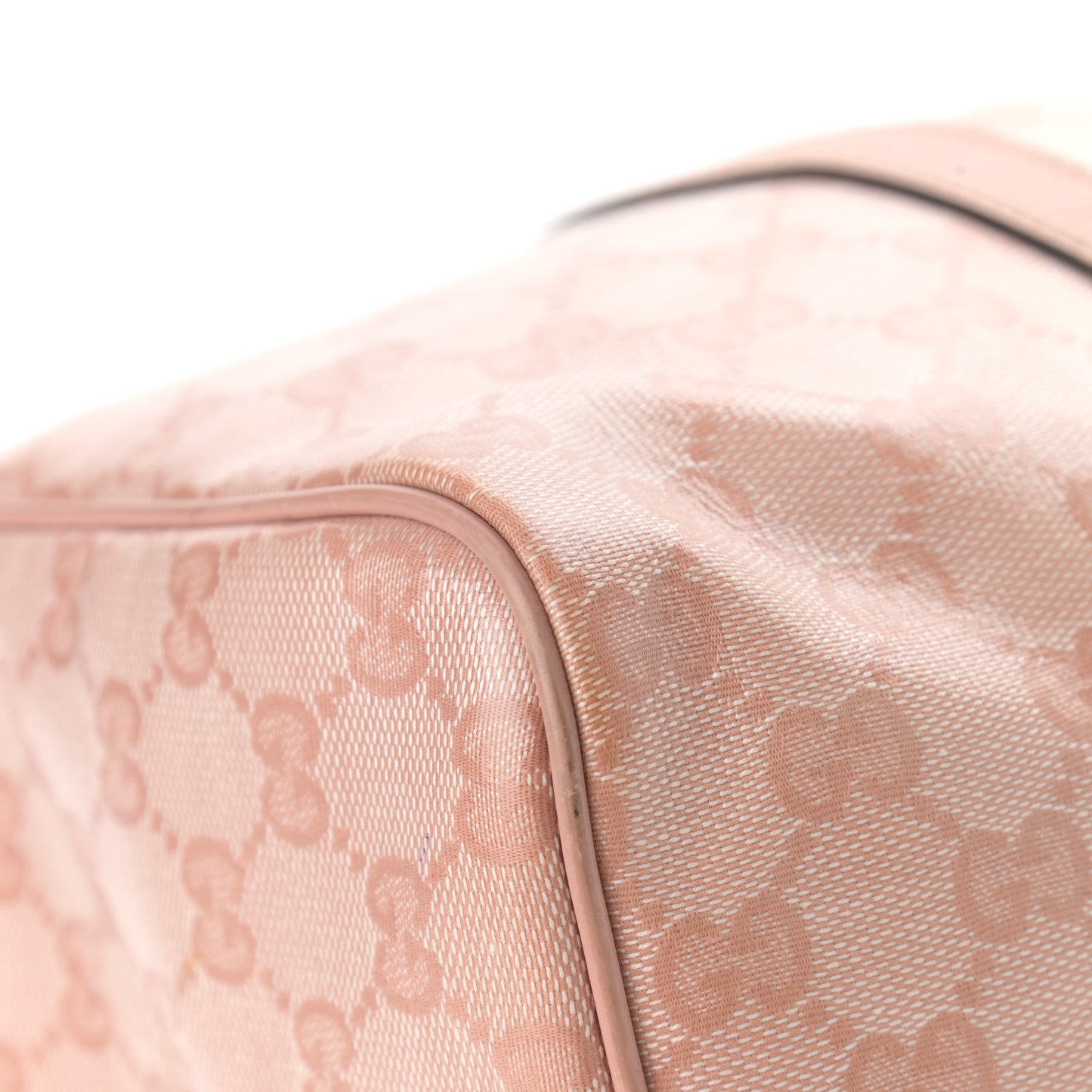 Crystal Monogram Joy Medium Boston Pink