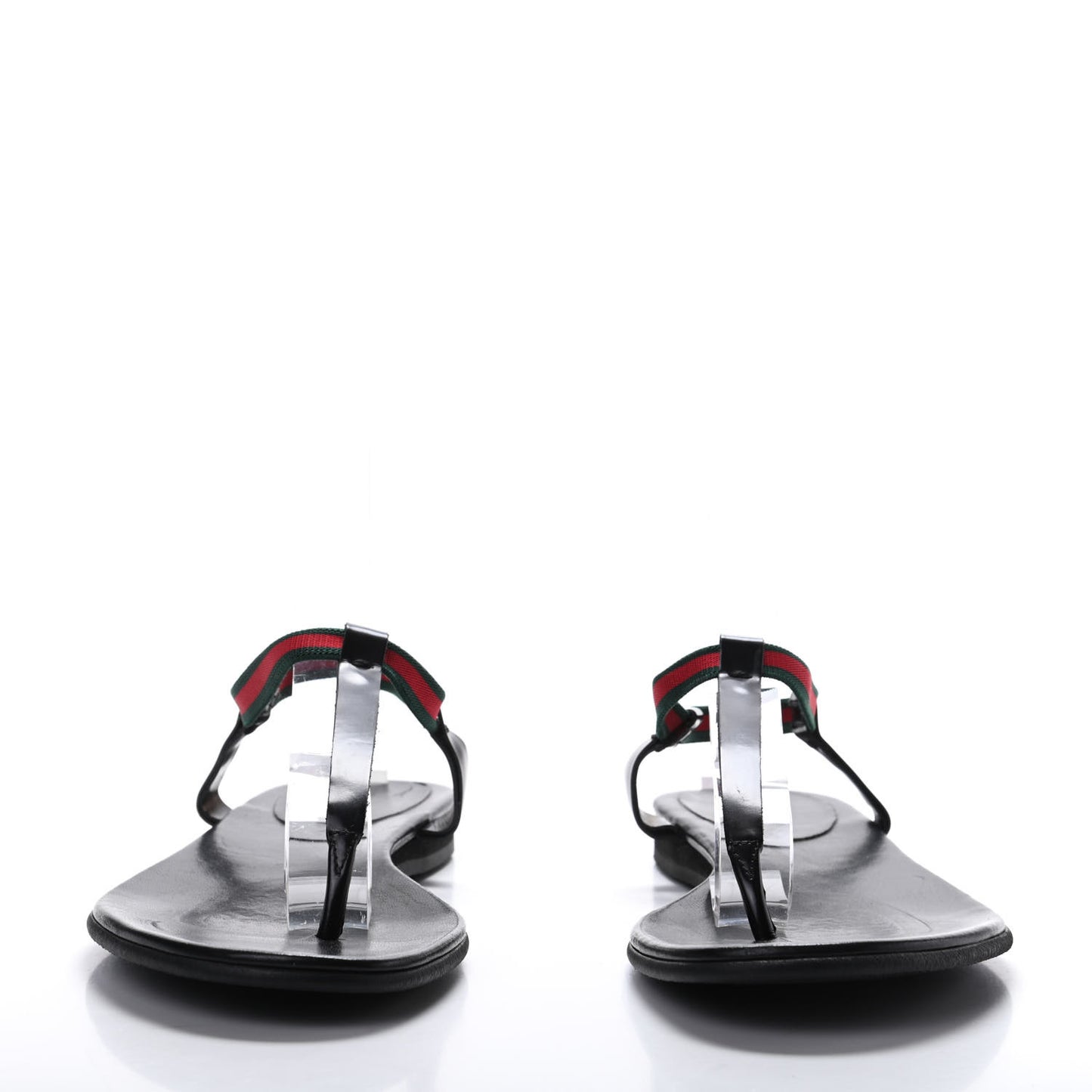 Nappa Web Wimbledon Thong Sandals 36.5 Black