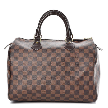 Louis Vuitton Damier Ebene Speedy 30 1 of 16