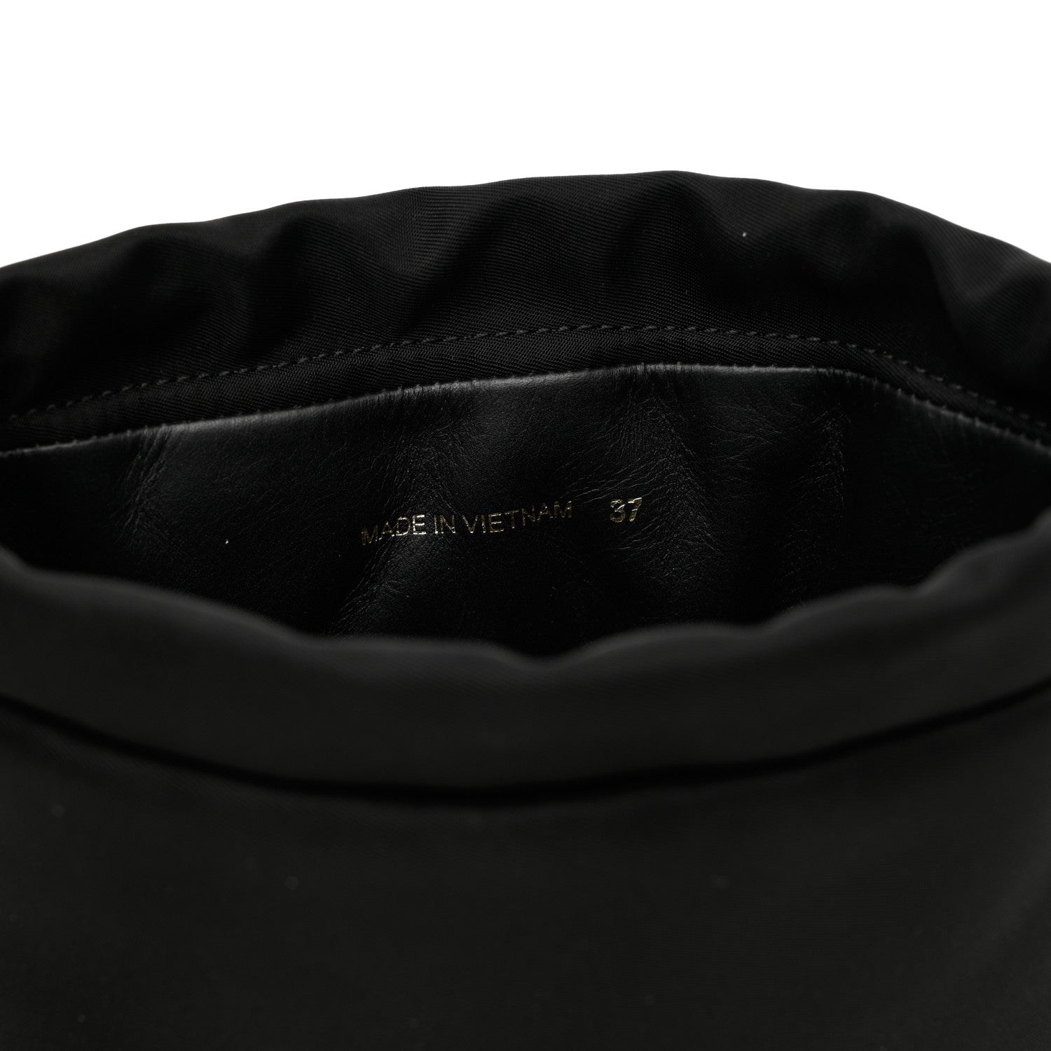 Prada Nylon Metal Triangle Logo Padded Moon Boots 37 Black 6 of 12