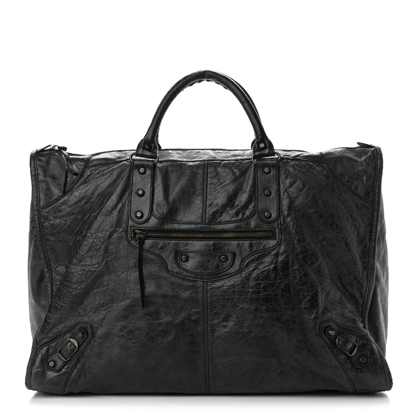 Agneau Classic Hardware Weekender Black